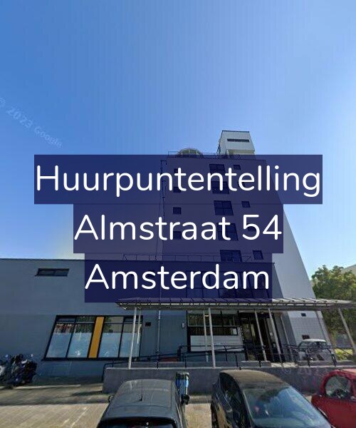 Foto gevel Huurpuntentelling voor Almstraat 54, Amsterdam