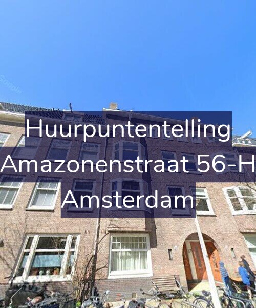 Foto gevel Huurpuntentelling voor Amazonenstraat 56-H, Amsterdam