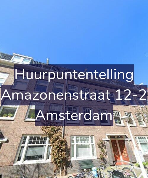 Foto gevel Huurpuntentelling voor Amazonenstraat 12-2, Amsterdam