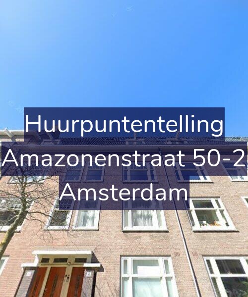 Foto gevel Huurpuntentelling voor Amazonenstraat 50-2, Amsterdam