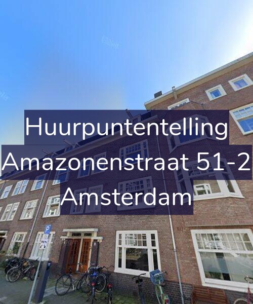 Foto gevel Huurpuntentelling voor Amazonenstraat 51-2, Amsterdam