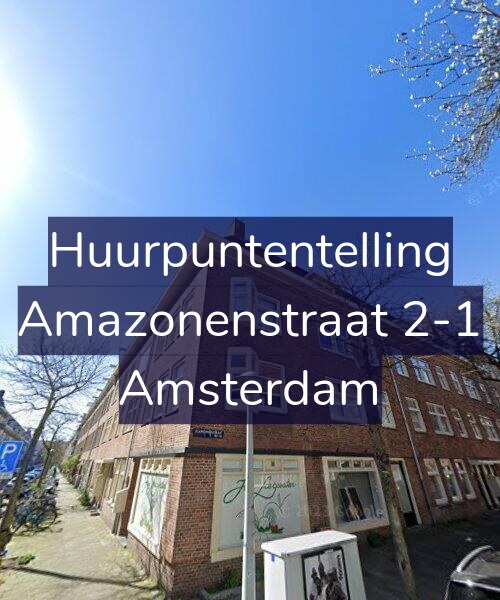 Foto gevel Huurpuntentelling voor Amazonenstraat 2-1, Amsterdam