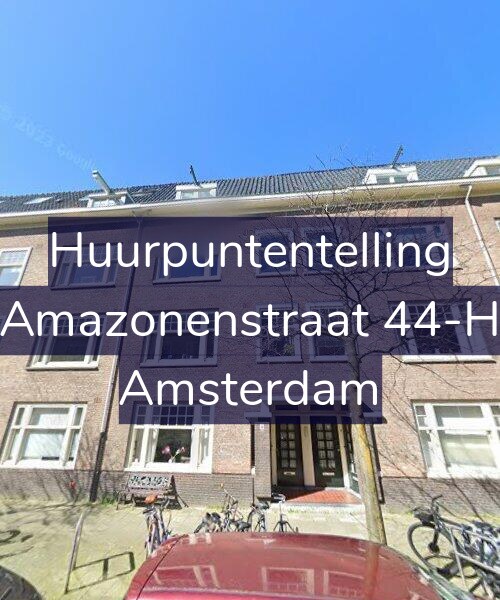 Foto gevel Huurpuntentelling voor Amazonenstraat 44-H, Amsterdam