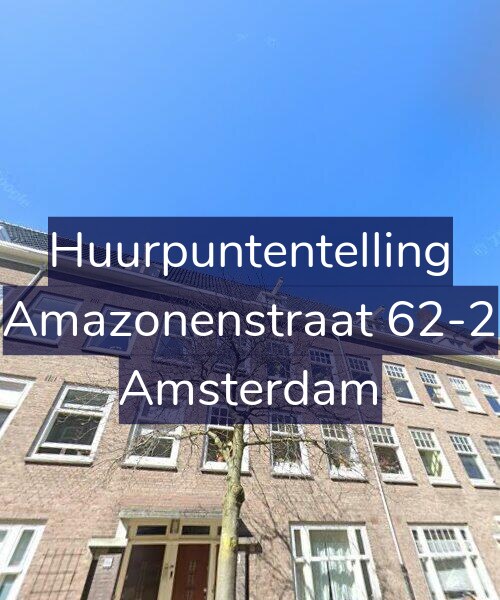 Foto gevel Huurpuntentelling voor Amazonenstraat 62-2, Amsterdam