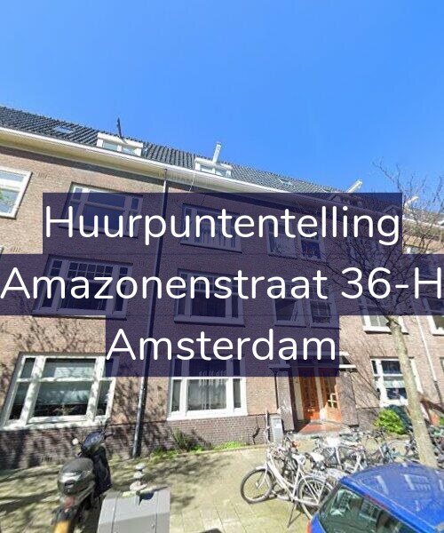 Foto gevel Huurpuntentelling voor Amazonenstraat 36-H, Amsterdam