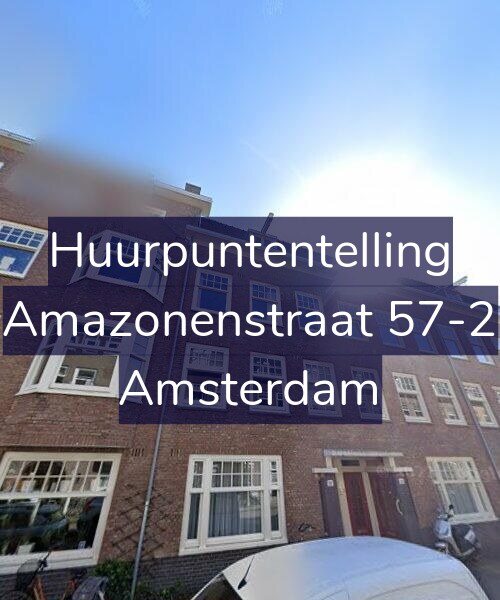 Foto gevel Huurpuntentelling voor Amazonenstraat 57-2, Amsterdam