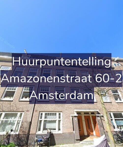 Foto gevel Huurpuntentelling voor Amazonenstraat 60-2, Amsterdam