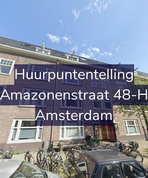 Foto gevel Huurpuntentelling voor Amazonenstraat 48-H, Amsterdam
