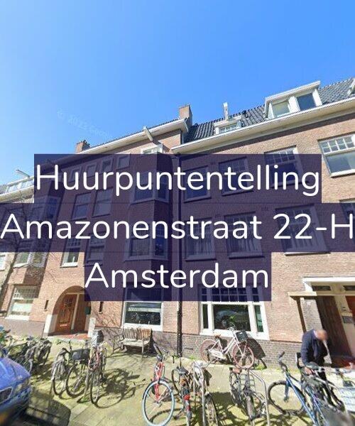 Foto gevel Huurpuntentelling voor Amazonenstraat 22-H, Amsterdam