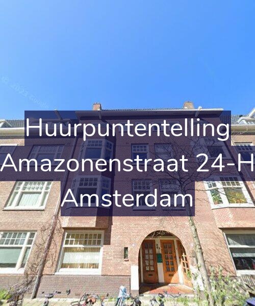 Foto gevel Huurpuntentelling voor Amazonenstraat 24-H, Amsterdam