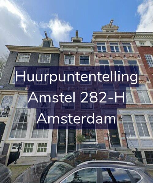 Foto gevel Huurpuntentelling voor Amstel 282-H, Amsterdam