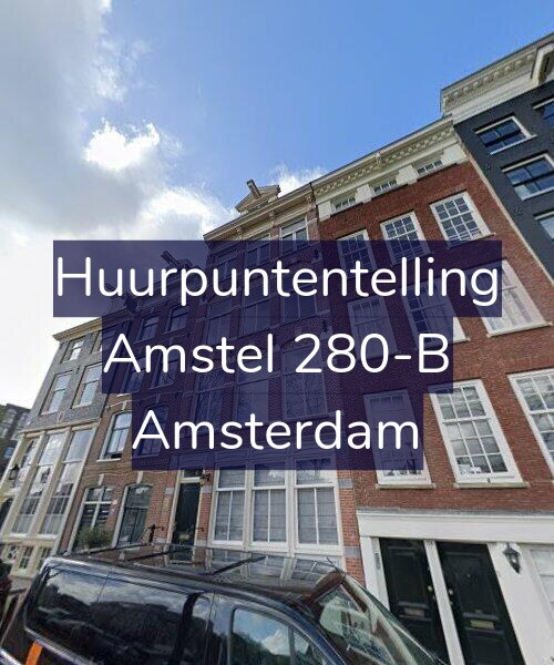 Foto gevel Huurpuntentelling voor Amstel 280-B, Amsterdam