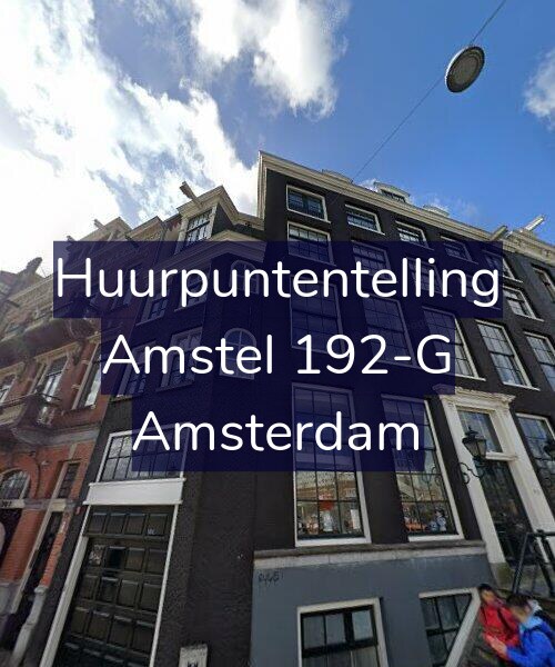 Foto gevel Huurpuntentelling voor Amstel 192-G, Amsterdam