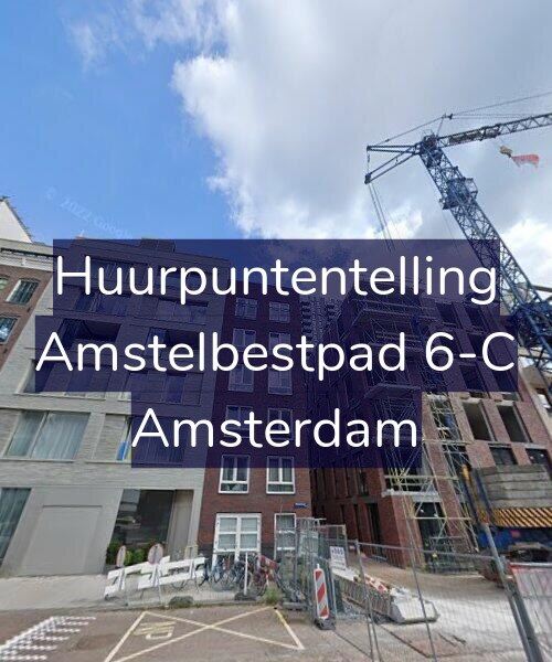 Foto gevel Huurpuntentelling voor Amstelbestpad 6-C, Amsterdam