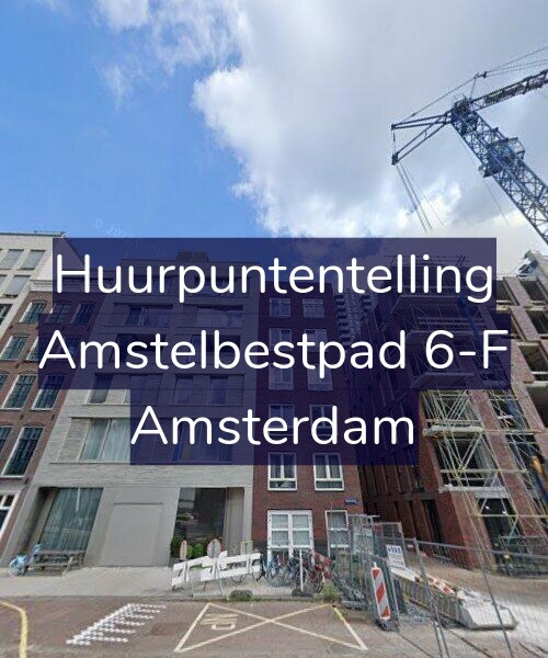 Foto gevel Huurpuntentelling voor Amstelbestpad 6-F, Amsterdam