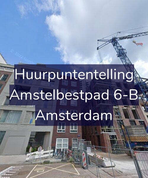Foto gevel Huurpuntentelling voor Amstelbestpad 6-B, Amsterdam
