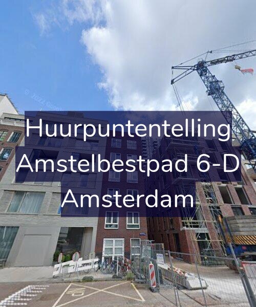 Foto gevel Huurpuntentelling voor Amstelbestpad 6-D, Amsterdam