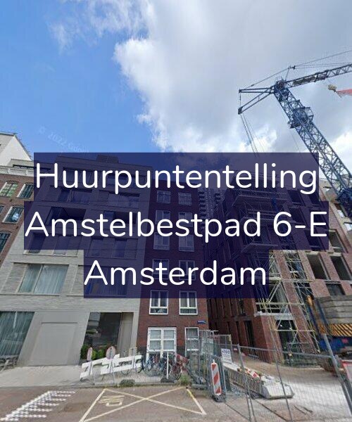 Foto gevel Huurpuntentelling voor Amstelbestpad 6-E, Amsterdam