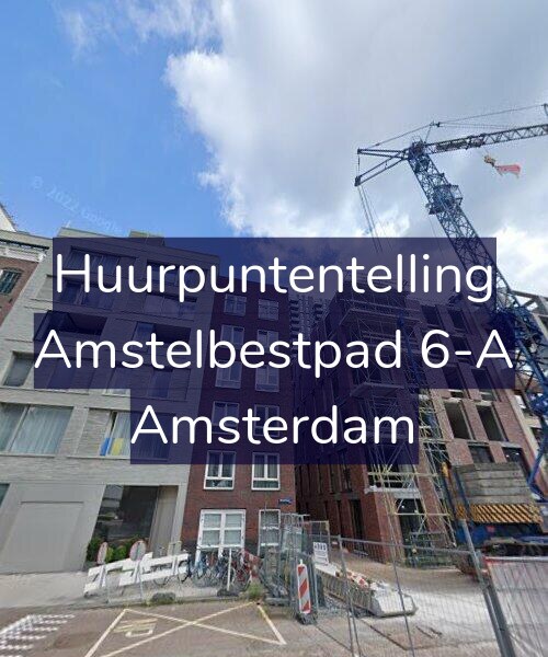 Foto gevel Huurpuntentelling voor Amstelbestpad 6-A, Amsterdam