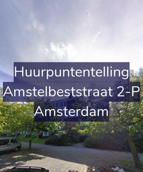 Foto gevel Huurpuntentelling voor Amstelbeststraat 2-P, Amsterdam