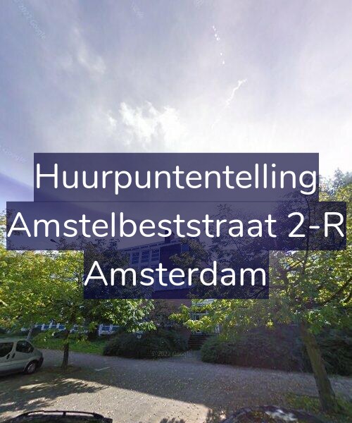 Foto gevel Huurpuntentelling voor Amstelbeststraat 2-R, Amsterdam