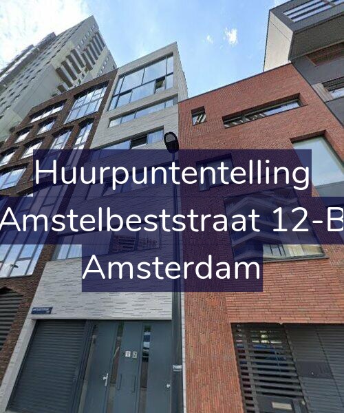 Foto gevel Huurpuntentelling voor Amstelbeststraat 12-B, Amsterdam
