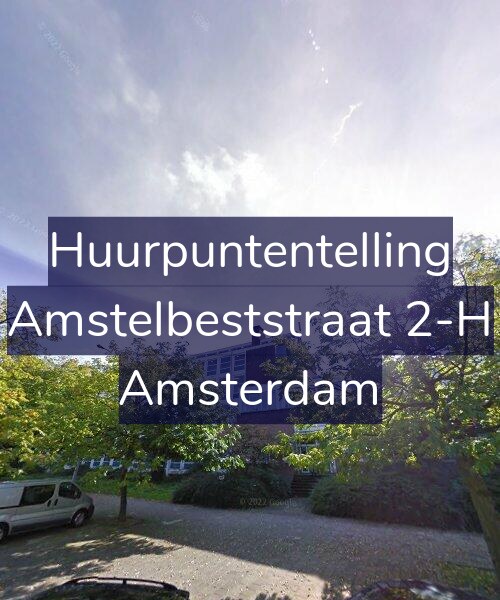 Foto gevel Huurpuntentelling voor Amstelbeststraat 2-H, Amsterdam