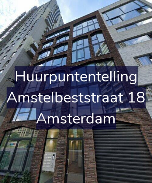 Foto gevel Huurpuntentelling voor Amstelbeststraat 18, Amsterdam