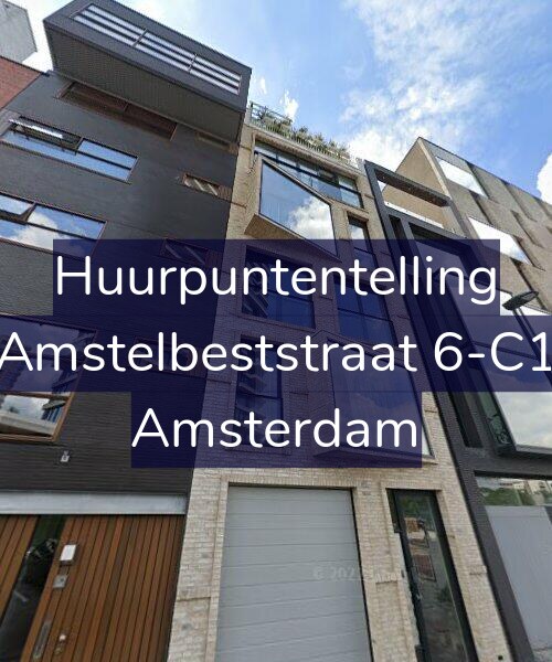 Foto gevel Huurpuntentelling voor Amstelbeststraat 6-C1, Amsterdam