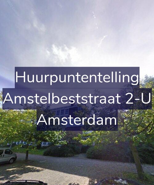 Foto gevel Huurpuntentelling voor Amstelbeststraat 2-U, Amsterdam