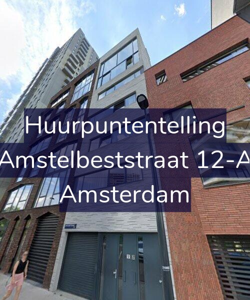 Foto gevel Huurpuntentelling voor Amstelbeststraat 12-A, Amsterdam