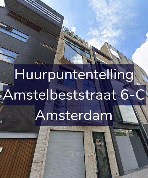 Foto gevel Huurpuntentelling voor Amstelbeststraat 6-C, Amsterdam
