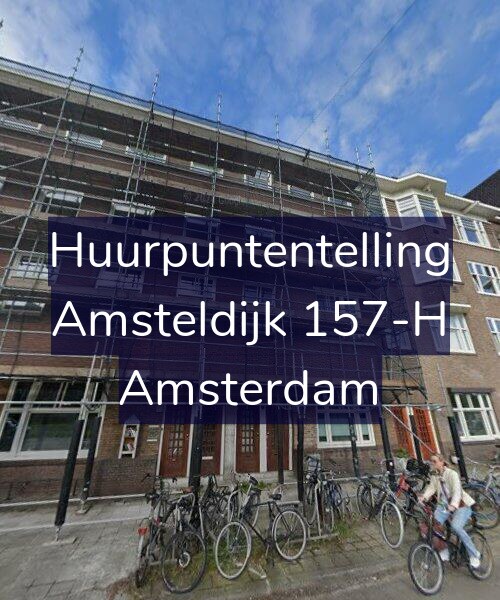 Foto gevel Huurpuntentelling voor Amsteldijk 157-H, Amsterdam
