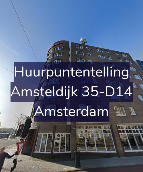 Foto gevel Huurpuntentelling voor Amsteldijk 35-D14, Amsterdam