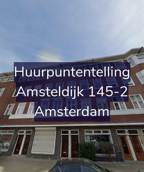 Foto gevel Huurpuntentelling voor Amsteldijk 145-2, Amsterdam