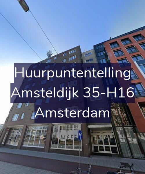 Foto gevel Huurpuntentelling voor Amsteldijk 35-H16, Amsterdam