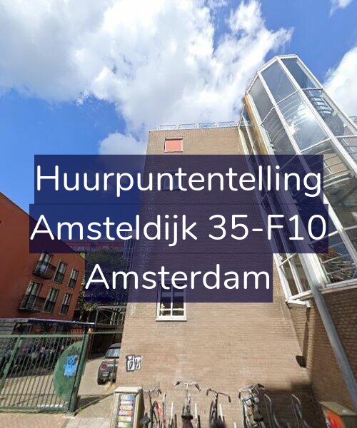 Foto gevel Huurpuntentelling voor Amsteldijk 35-F10, Amsterdam