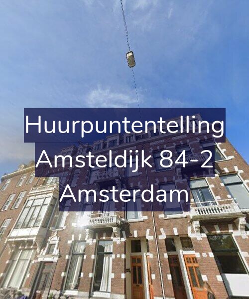 Foto gevel Huurpuntentelling voor Amsteldijk 84-2, Amsterdam