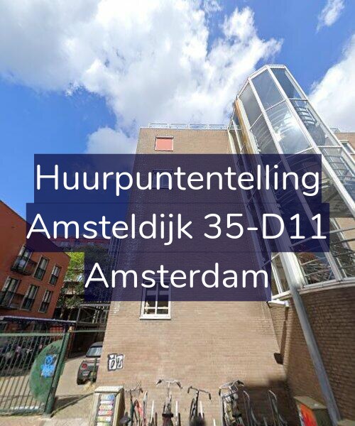 Foto gevel Huurpuntentelling voor Amsteldijk 35-D11, Amsterdam