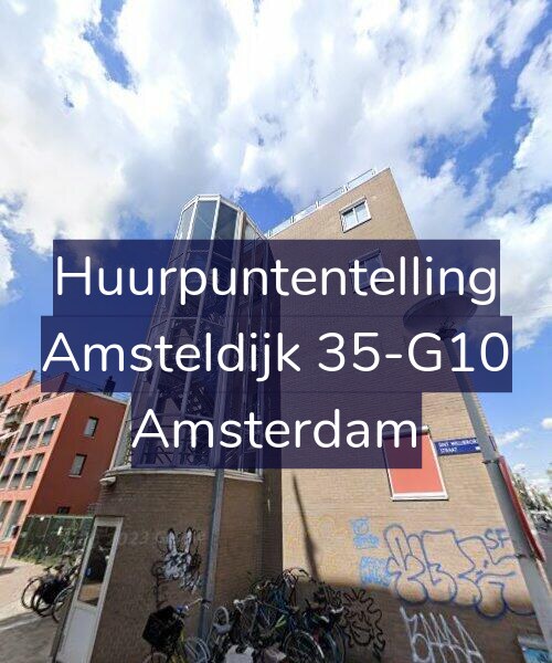 Foto gevel Huurpuntentelling voor Amsteldijk 35-G10, Amsterdam