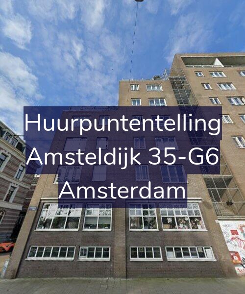 Foto gevel Huurpuntentelling voor Amsteldijk 35-G6, Amsterdam