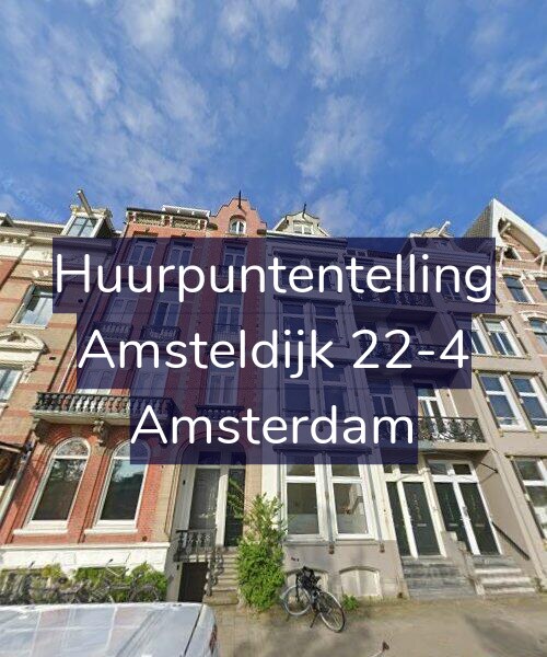 Foto gevel Huurpuntentelling voor Amsteldijk 22-4, Amsterdam