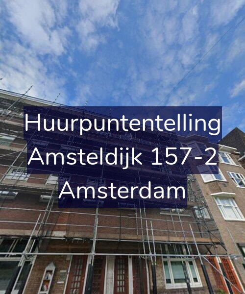 Foto gevel Huurpuntentelling voor Amsteldijk 157-2, Amsterdam