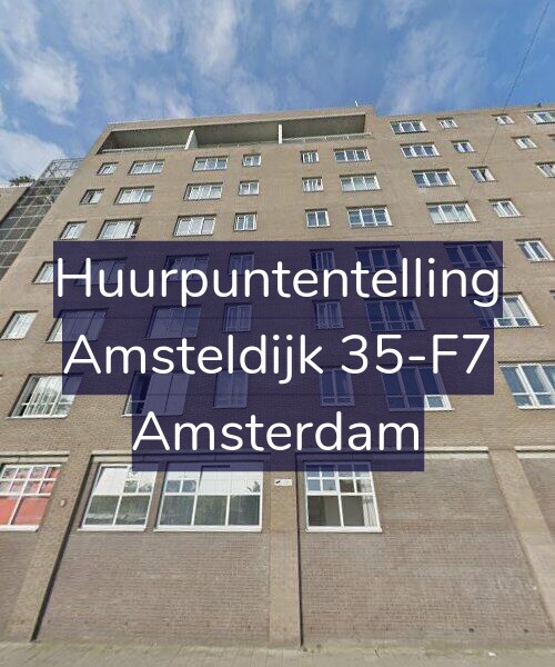 Foto gevel Huurpuntentelling voor Amsteldijk 35-F7, Amsterdam