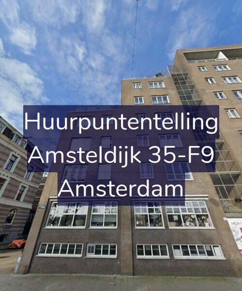 Foto gevel Huurpuntentelling voor Amsteldijk 35-F9, Amsterdam