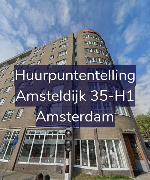 Foto gevel Huurpuntentelling voor Amsteldijk 35-H1, Amsterdam