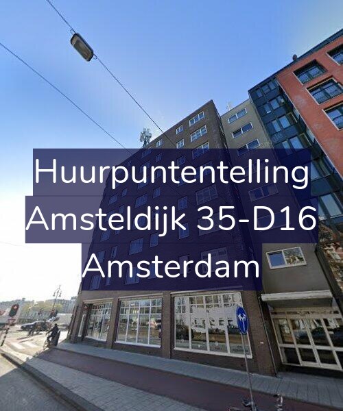Foto gevel Huurpuntentelling voor Amsteldijk 35-D16, Amsterdam