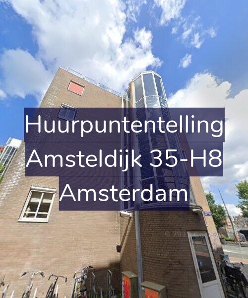 Foto gevel Huurpuntentelling voor Amsteldijk 35-H8, Amsterdam