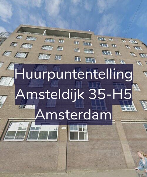 Foto gevel Huurpuntentelling voor Amsteldijk 35-H5, Amsterdam