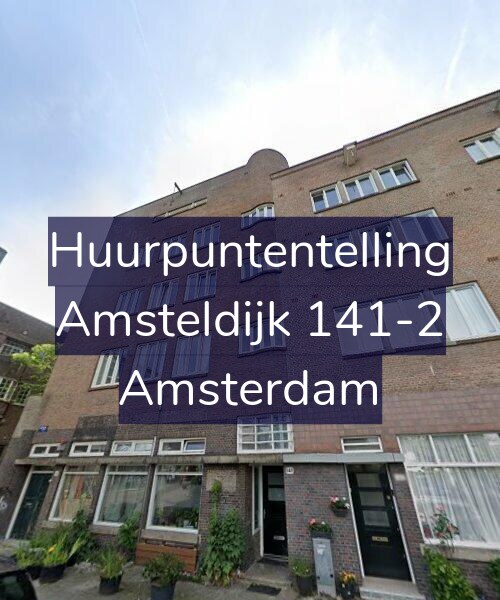 Foto gevel Huurpuntentelling voor Amsteldijk 141-2, Amsterdam